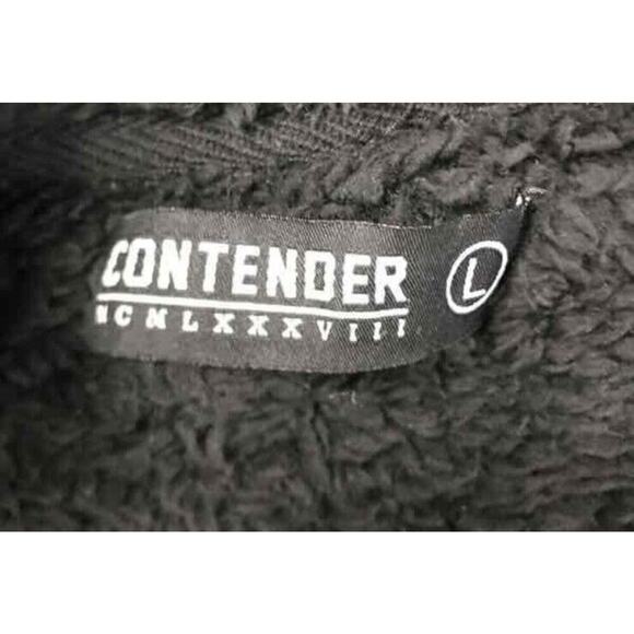 Black Lives Matter Size Large Soft Contender Brand ZipUp Faux Fur BLM sweatshirt - Picture 3 of 4